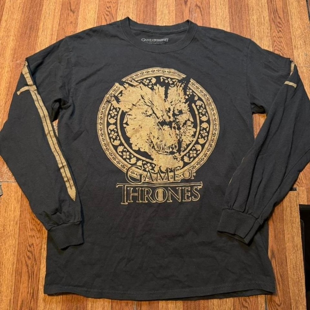 Game Of Thrones Vintage Retro Tech Sleeve Shirt Fits Small
